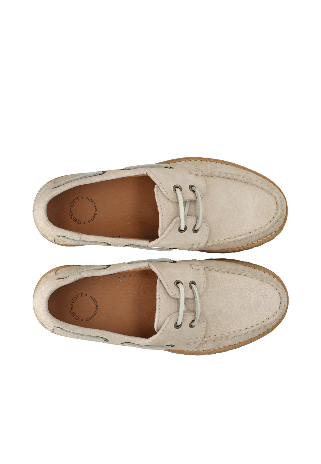 CASHOTT CASLENA BOAT SHOE Boat Beige