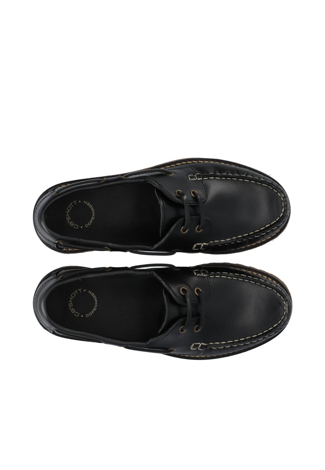 CASHOTT CASLENA BOAT SHOE Boat Black