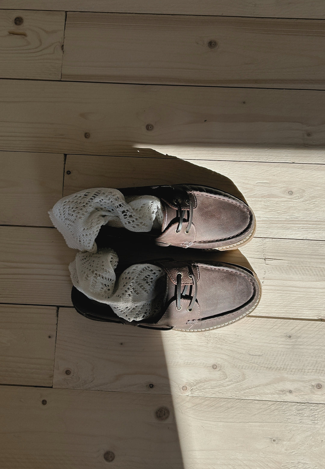 CASHOTT CASLENA BOAT SHOE Boat Coffee