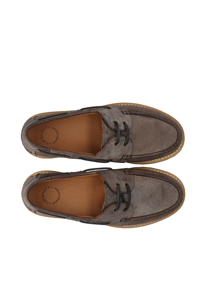 CASHOTT CASLENA BOAT SHOE Boat Coffee