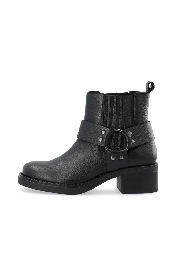 CASHOTT CASRIKKE ANKLE BOOT Biker Black