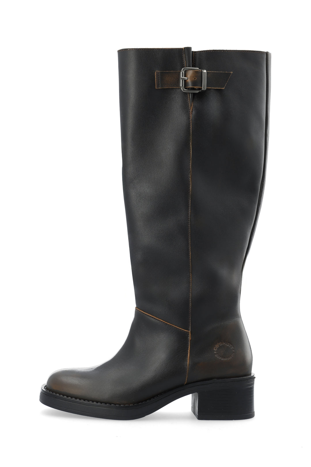 CASHOTT CASRIKKE WIDE PULL BOOT Pull On Distressed Brown