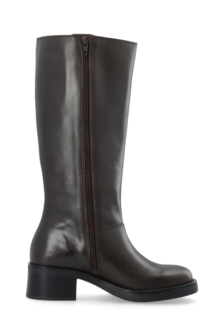 CASHOTT CASRIKKE WIDE PULL BOOT *Pull On Dark Brown