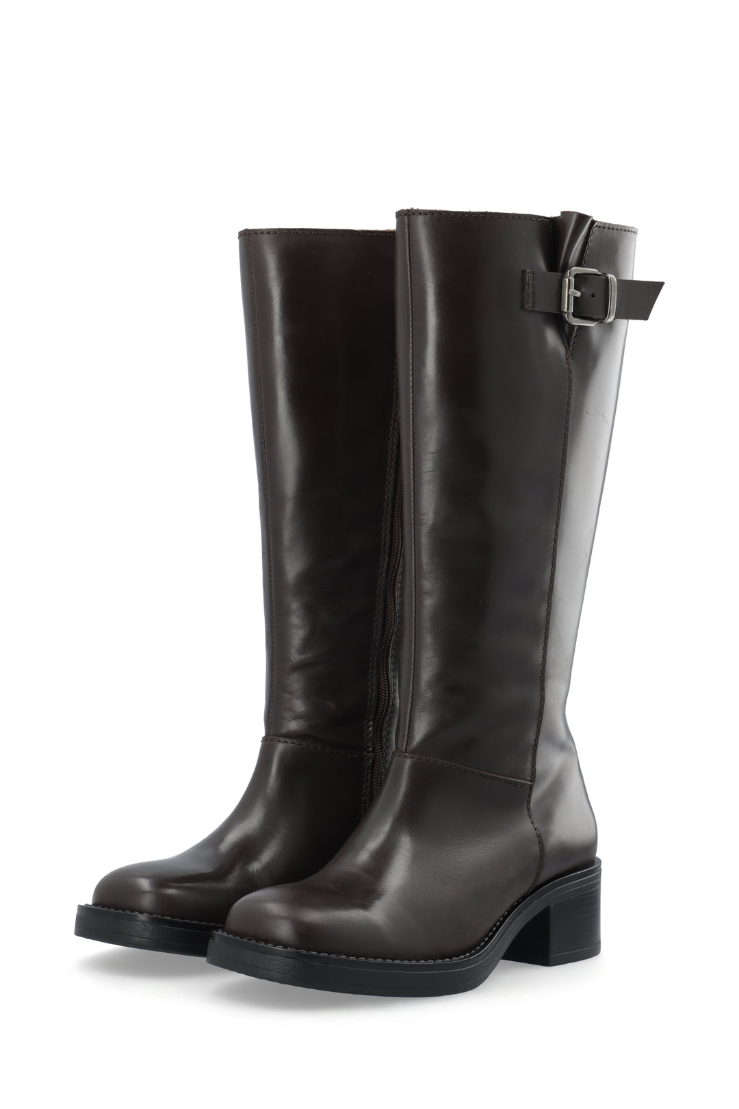CASHOTT CASRIKKE WIDE PULL BOOT *Pull On Dark Brown