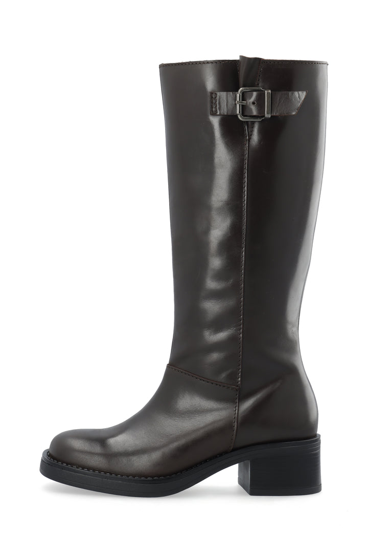 CASHOTT CASRIKKE WIDE PULL BOOT *Pull On Dark Brown