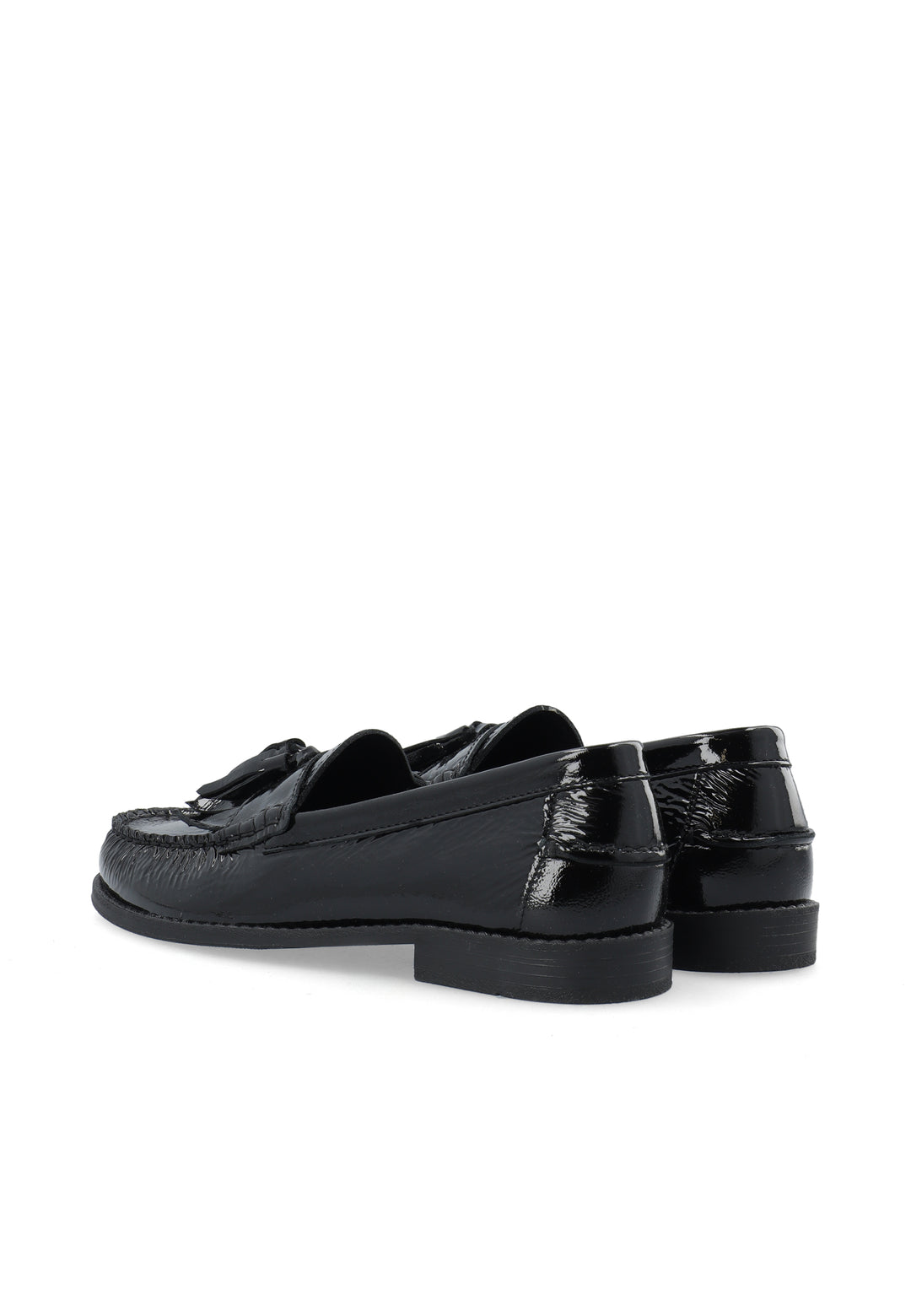 CASHOTT CASROBERTA Fringe Loafer Nappa Lak *Loafers Black/Black