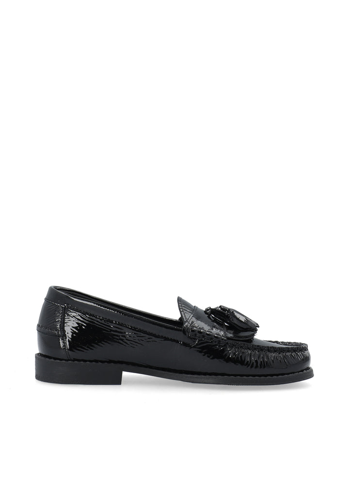 CASHOTT CASROBERTA Fringe Loafer Nappa Lak *Loafers Black/Black
