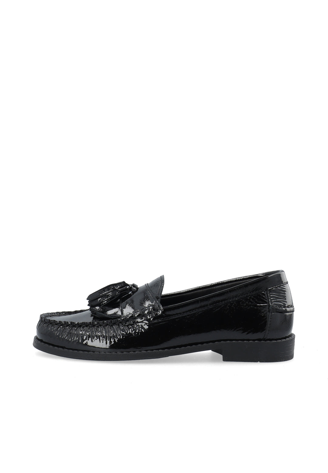 CASHOTT CASROBERTA Fringe Loafer Nappa Lak *Loafers Black/Black