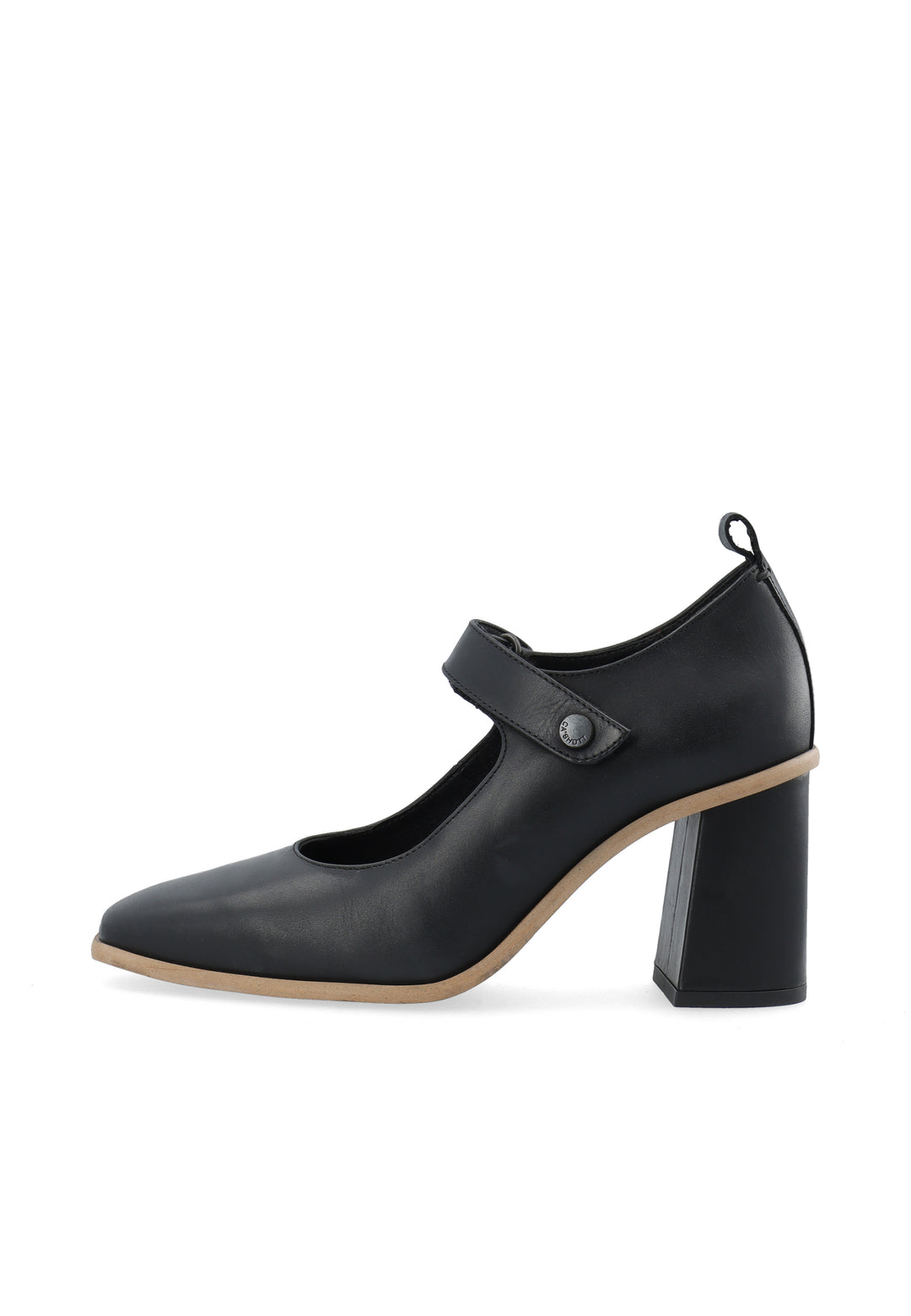 CASHOTT CASSINE Mary Jane Leather Mary Jane Black