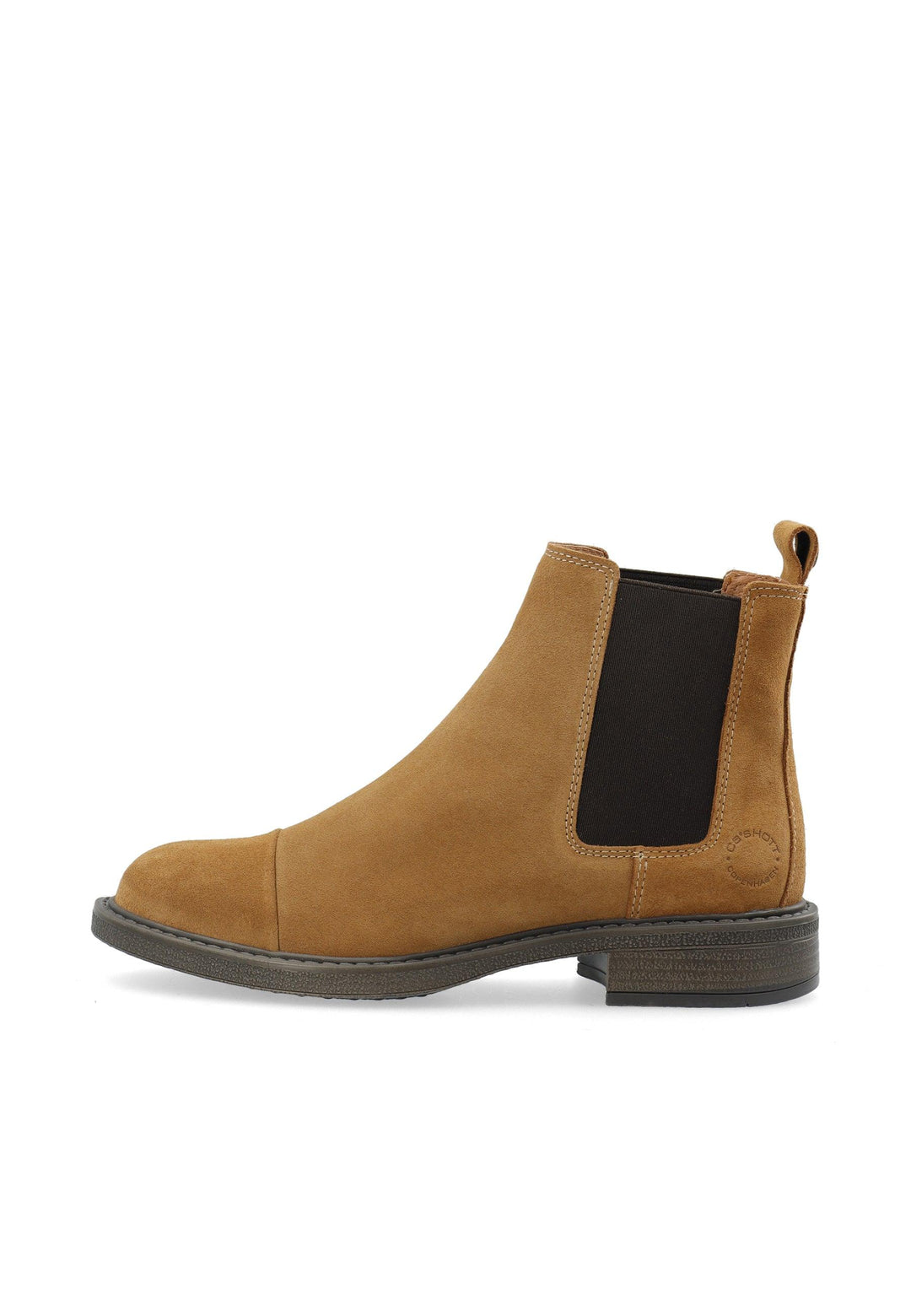 CASHOTT CASTINA Chelsea Boot Suede Chelsea Toffee