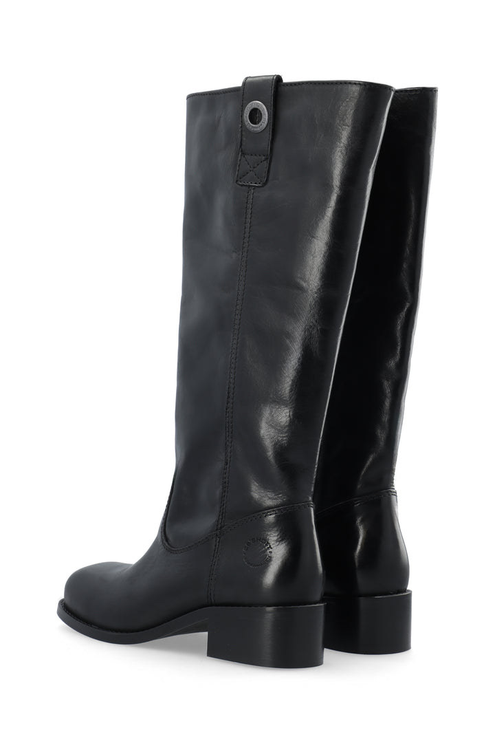 CASHOTT CASVILMA HIGH SHAFT BOOT Pull On Black