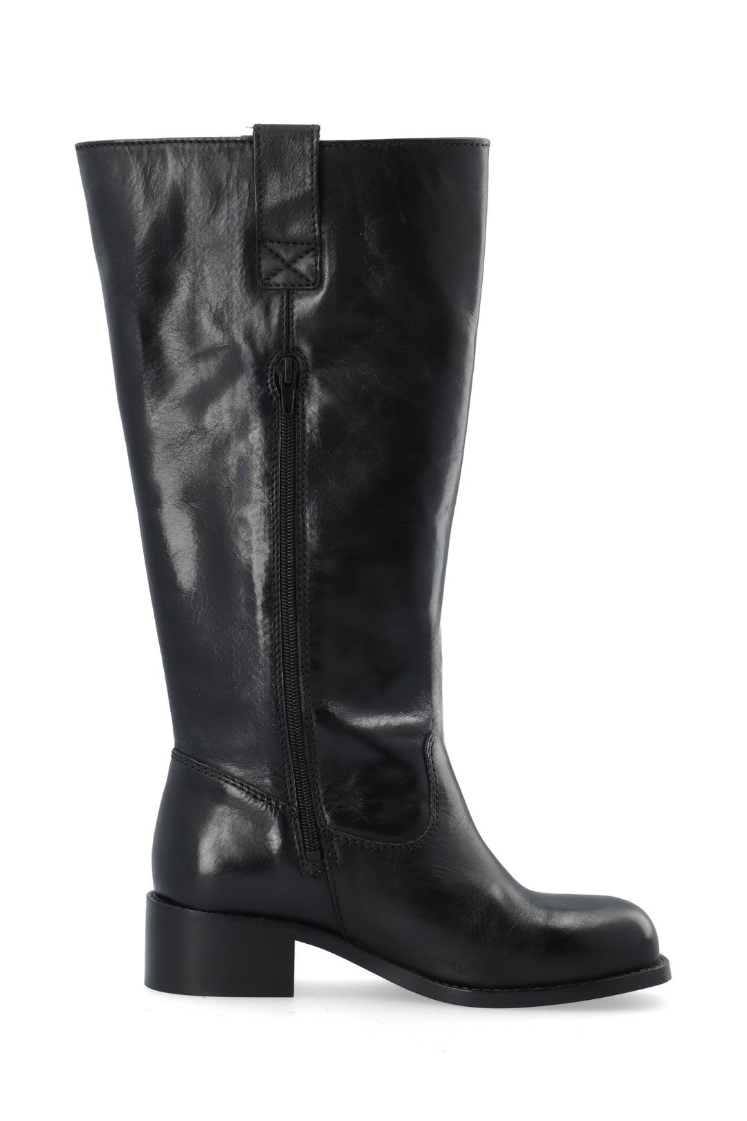 CASHOTT CASVILMA HIGH SHAFT BOOT Pull On Black