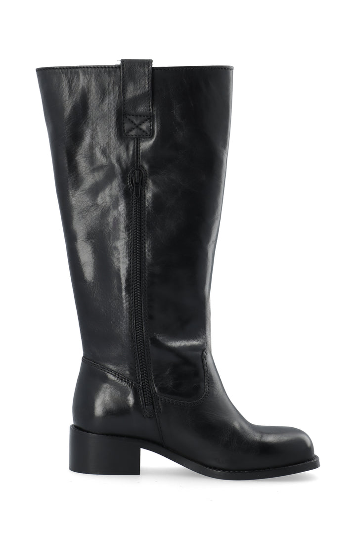 CASHOTT CASVILMA HIGH SHAFT BOOT Pull On Black