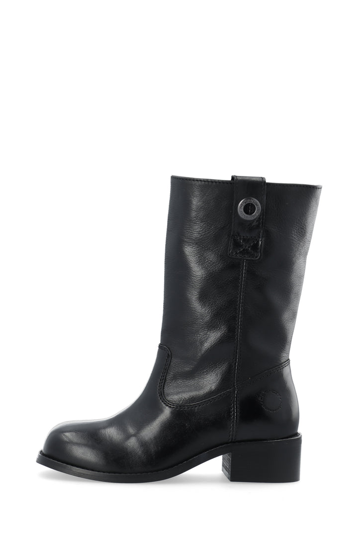 CASHOTT CASVILMA MID CUT BOOT Pull On Black/Black