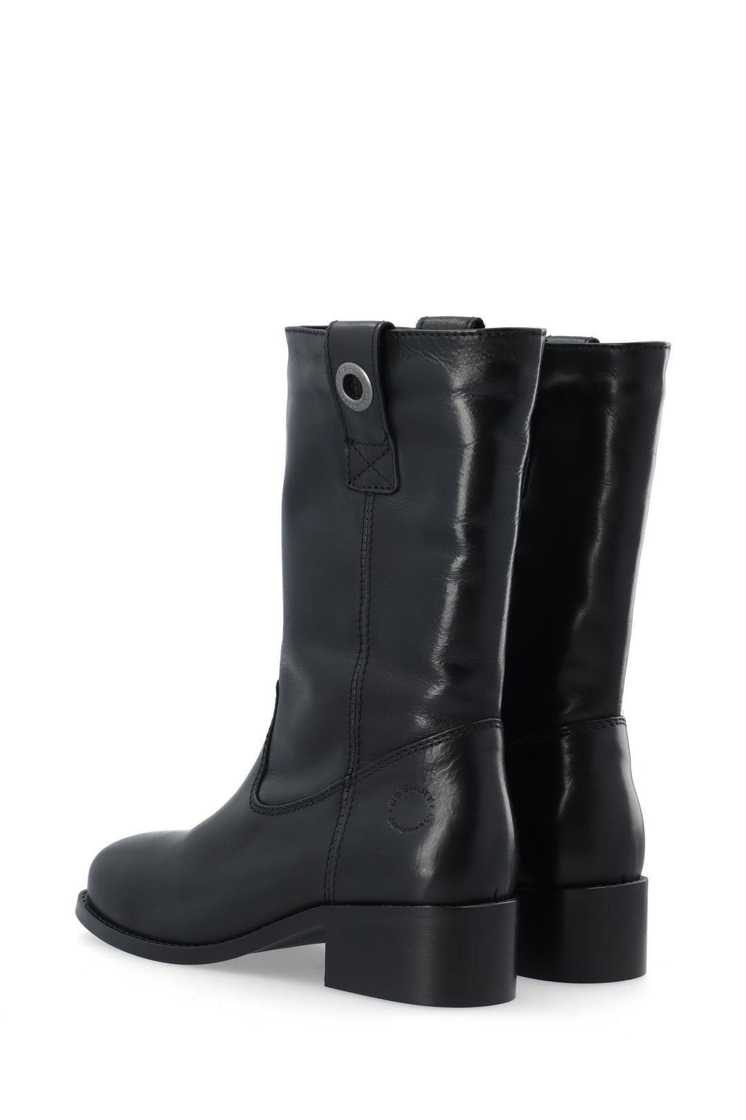 CASHOTT CASVILMA MID CUT BOOT, WARM LINING Pull On Black/Black