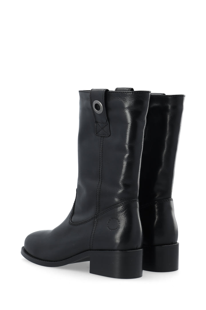 CASHOTT CASVILMA MID CUT BOOT, WARM LINING Pull On Black/Black