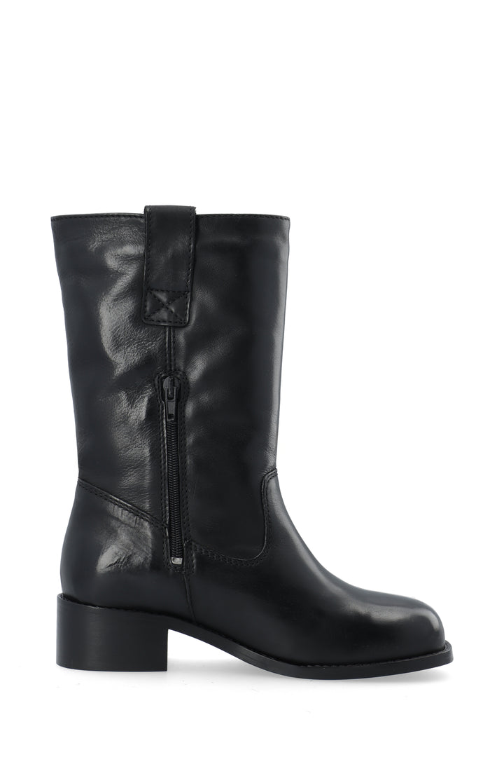 CASHOTT CASVILMA MID CUT BOOT, WARM LINING Pull On Black/Black