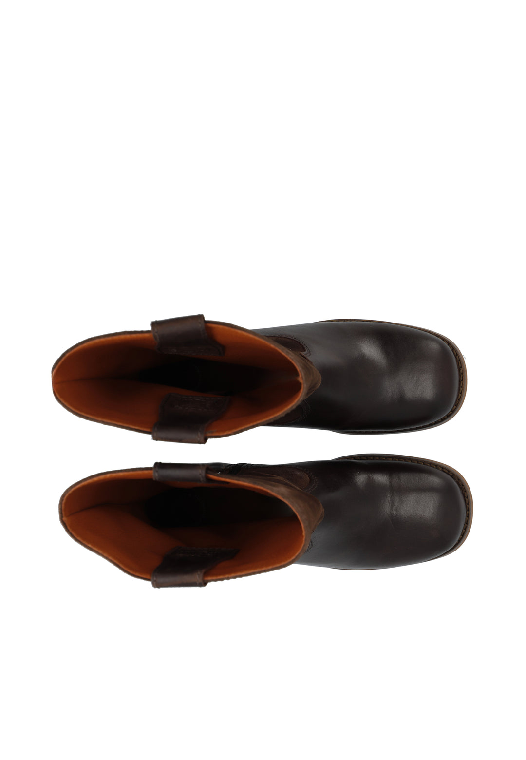 CASHOTT CASVILMA MID CUT MIX *Pull On Dark Brown