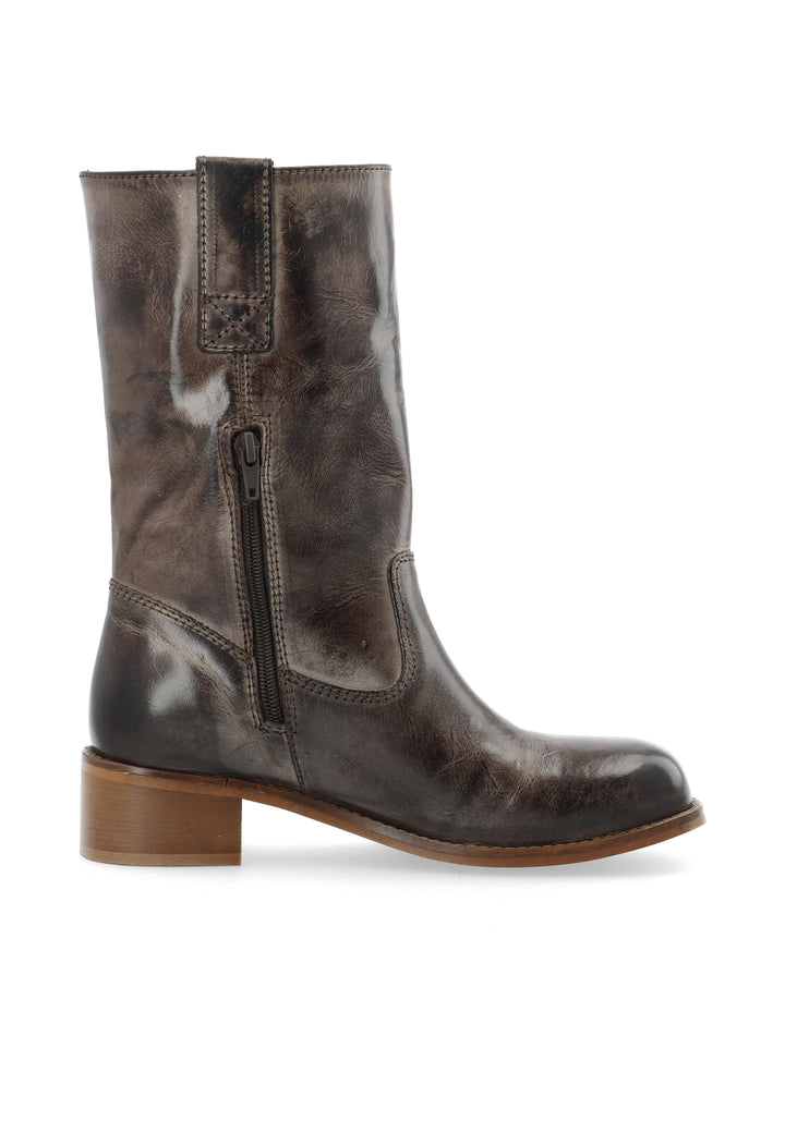 CASHOTT CASVILMA MID CUT BOOT Pull On Coffee