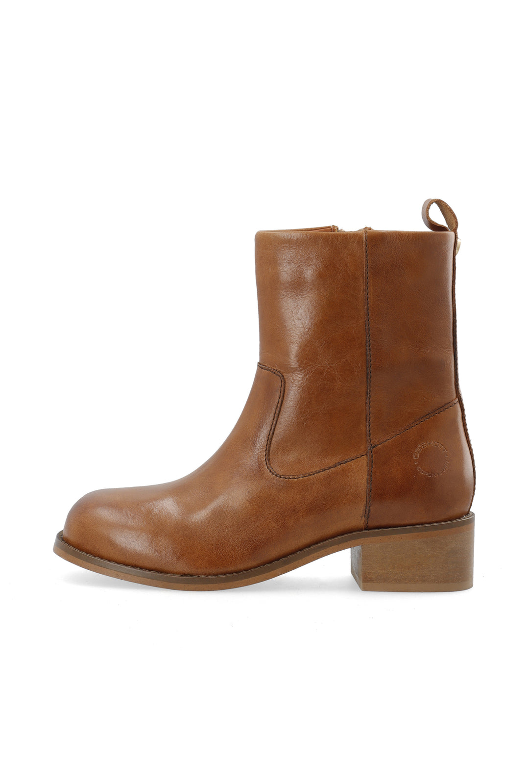 CASHOTT CASVILMA ZIP BOOT *Zip Boot Cognac