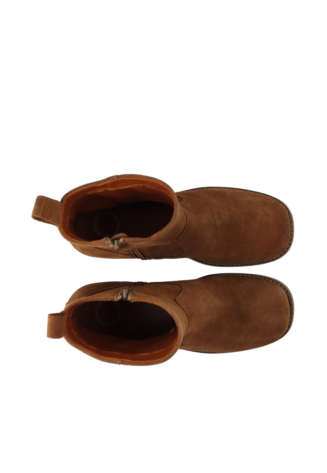 CASHOTT CASVILMA ZIP BOOT - Suede *Zip Boot Sand