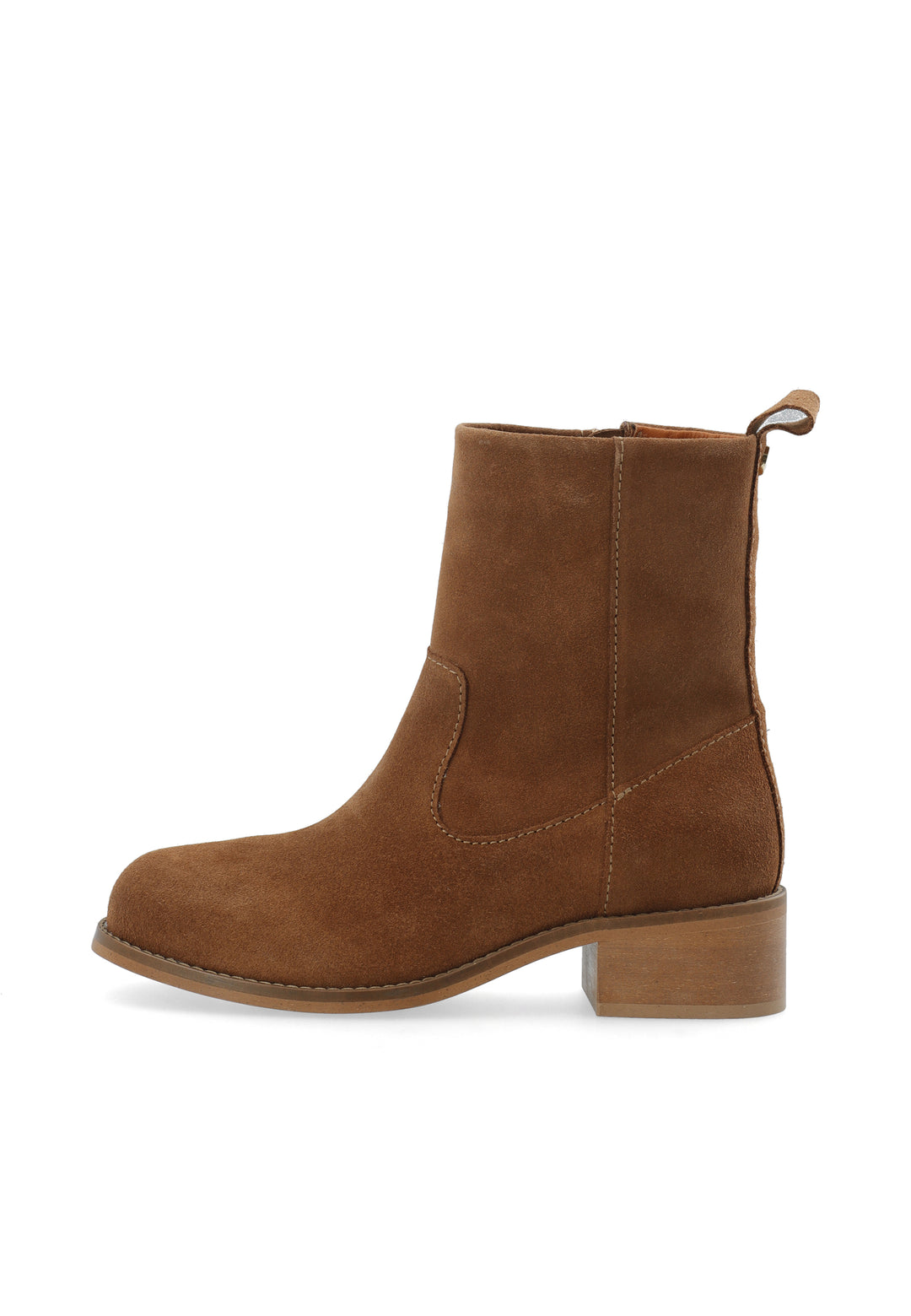 CASHOTT CASVILMA ZIP BOOT - Suede *Zip Boot Sand
