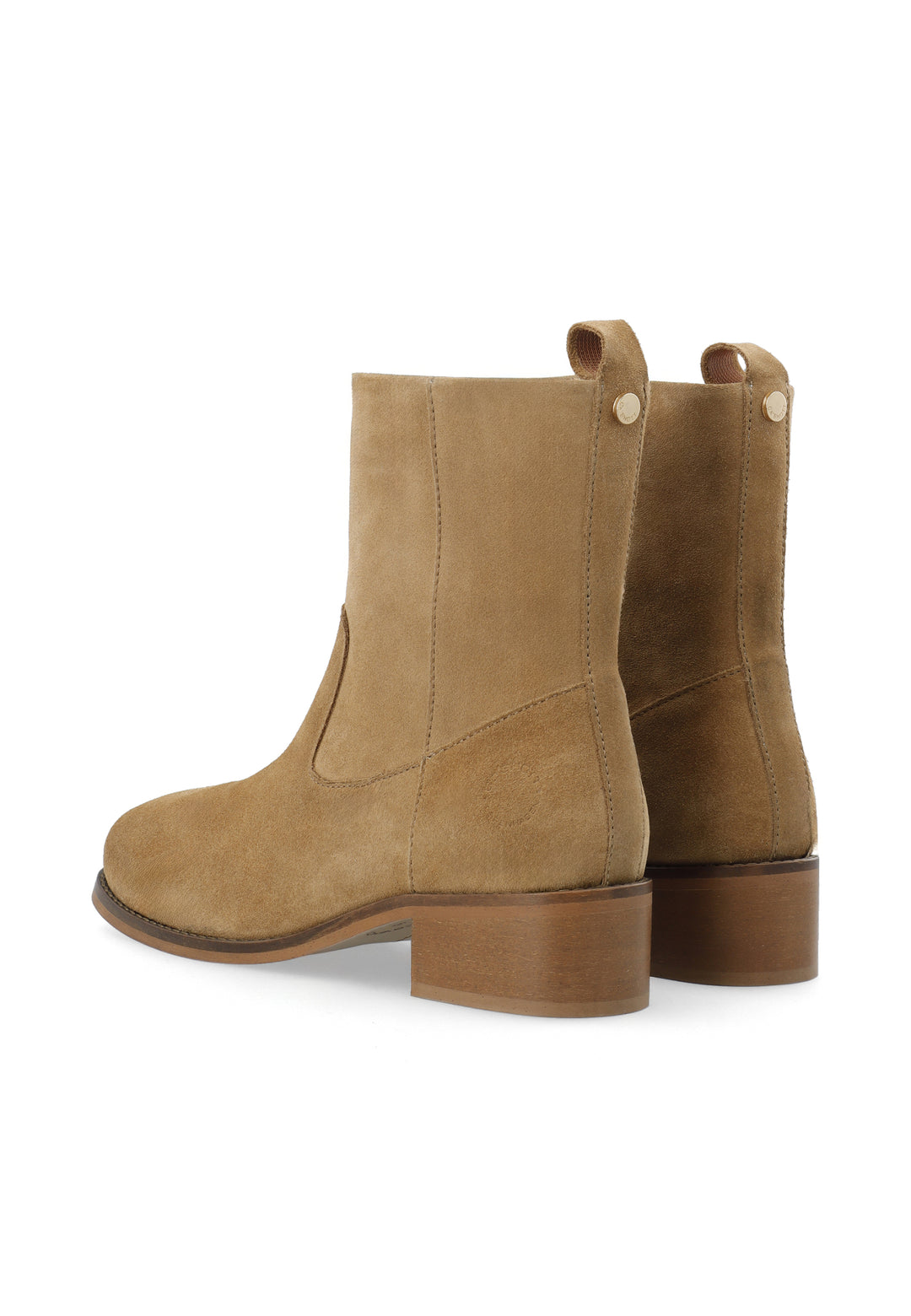 CASHOTT CASVILMA ZIP BOOT SUEDE *Zip Boot Mushroom