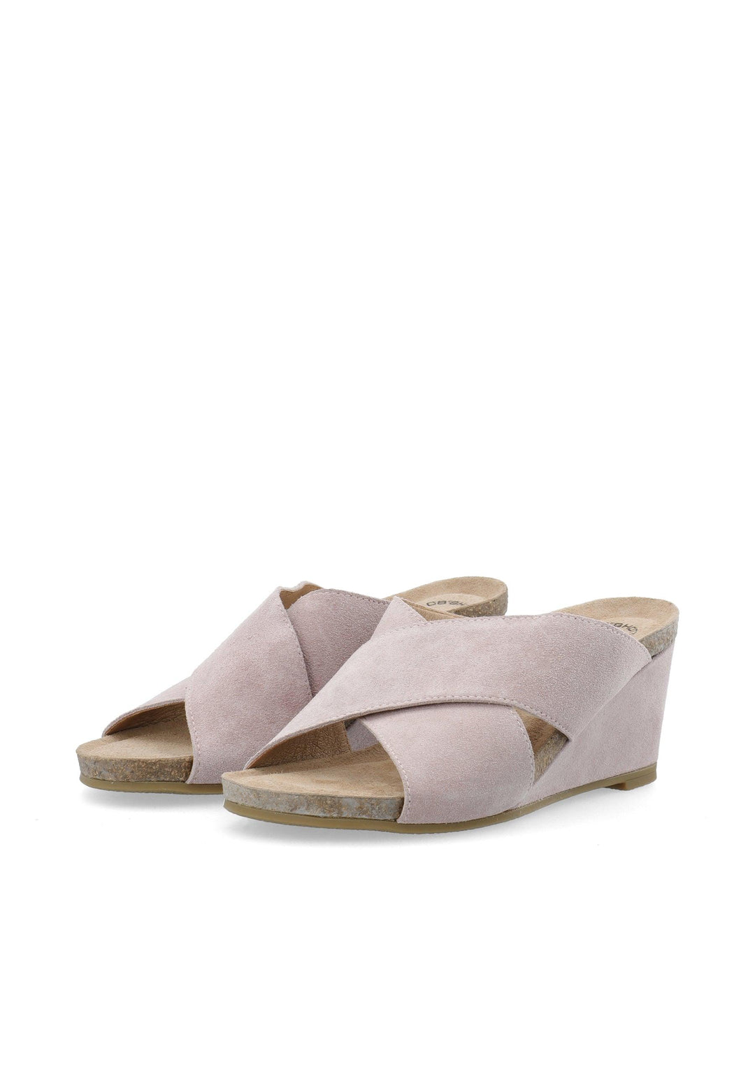 CASHOTT CASALBERTA Slide Suede Slides Light Purple