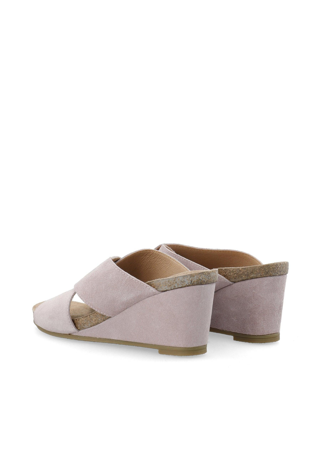 CASHOTT CASALBERTA Slide Suede Slides Light Purple