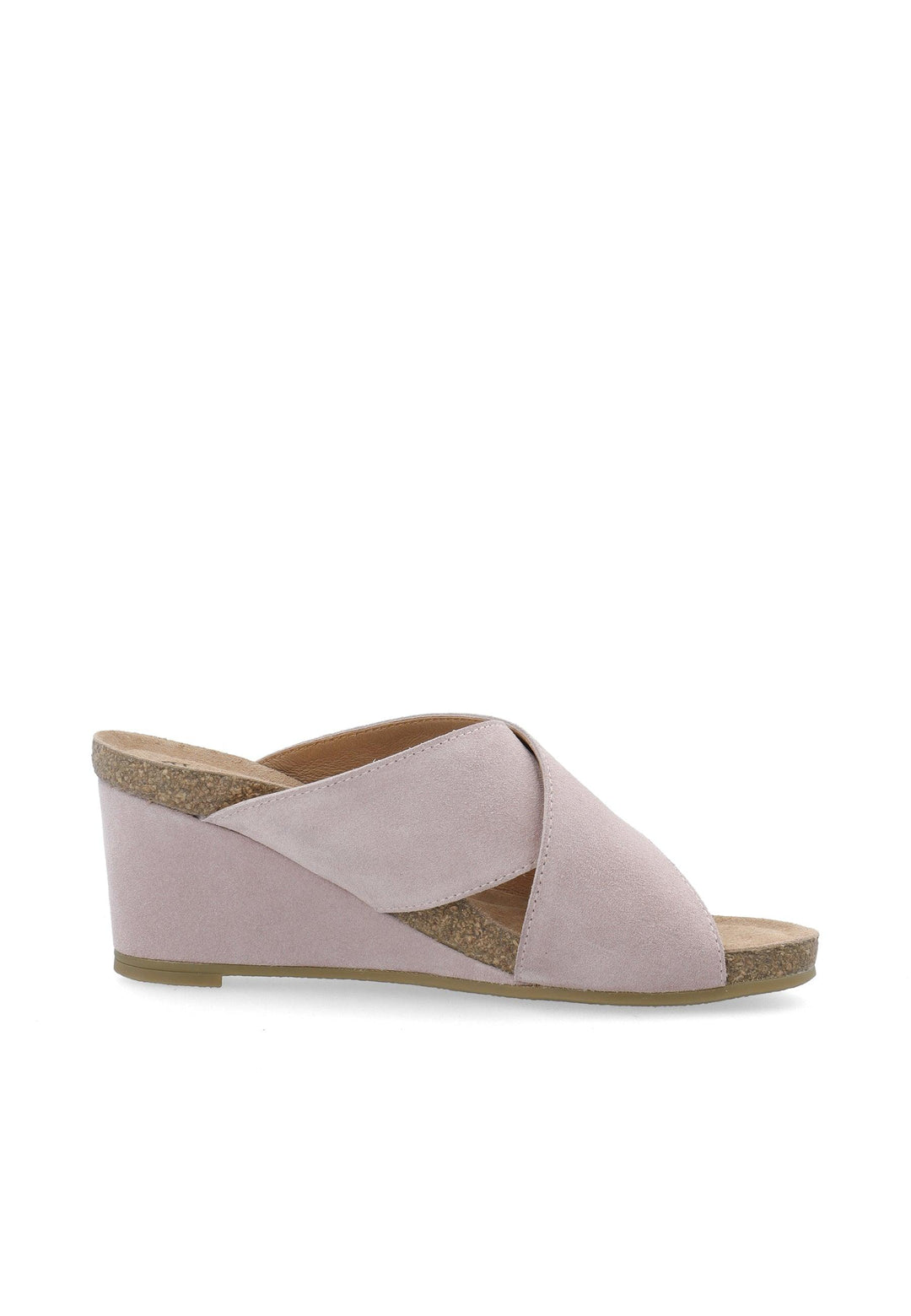 CASHOTT CASALBERTA Slide Suede Slides Light Purple