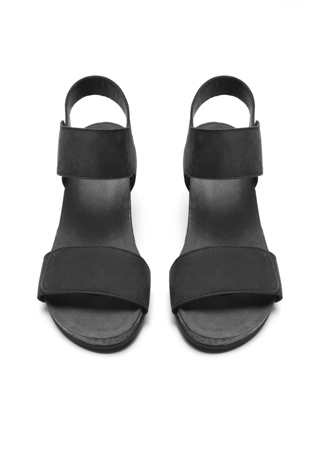 CASHOTT CASALBERTA Velcro Sandal Nubuck Velcro Black