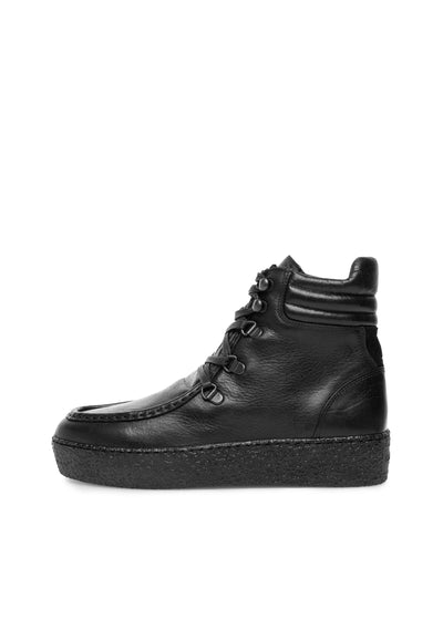 CASCAMILLA Lace Moc Boot Leather - Ca'Shott Danmark