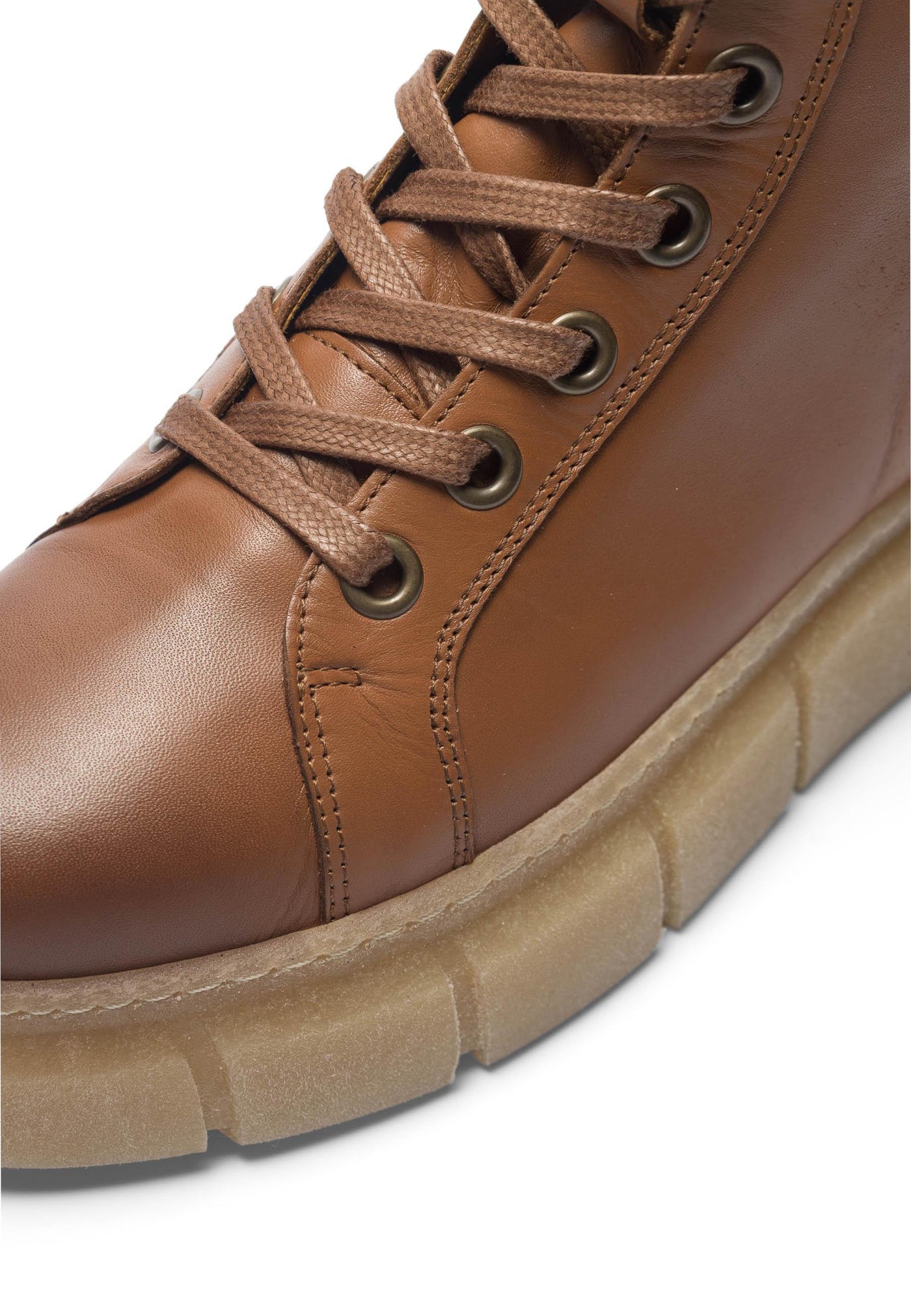 CASFLORA Lace Boot Leather - Ca'Shott Danmark