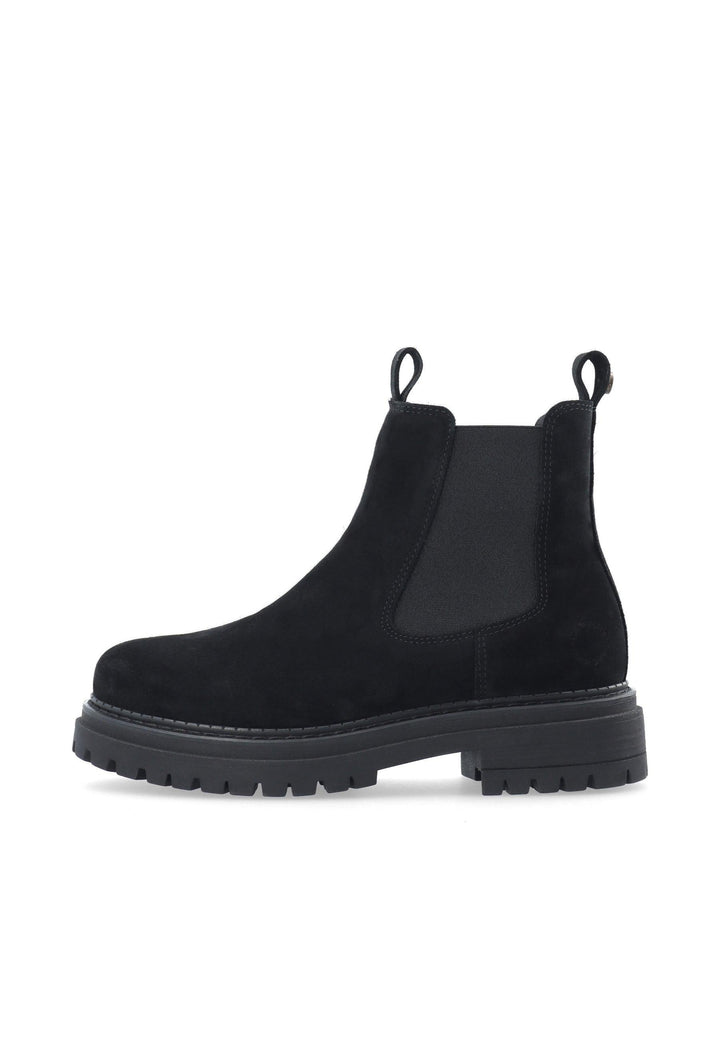 CASHOTT CASHANNAH Chelsea Boot Suede Chelsea Black