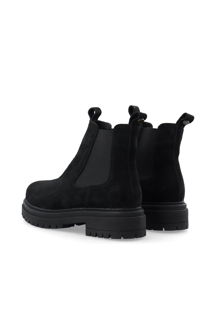 CASHOTT CASHANNAH Chelsea Boot Suede Chelsea Black