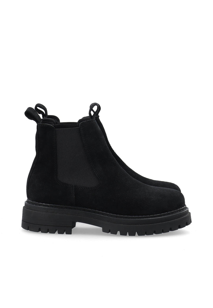 CASHOTT CASHANNAH Chelsea Boot Suede Chelsea Black