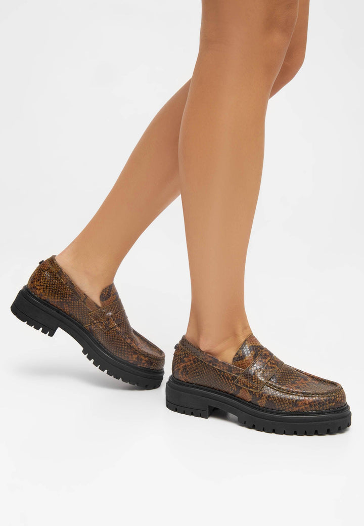 CASHANNAH Loafer Snake Leather - Ca'Shott Danmark