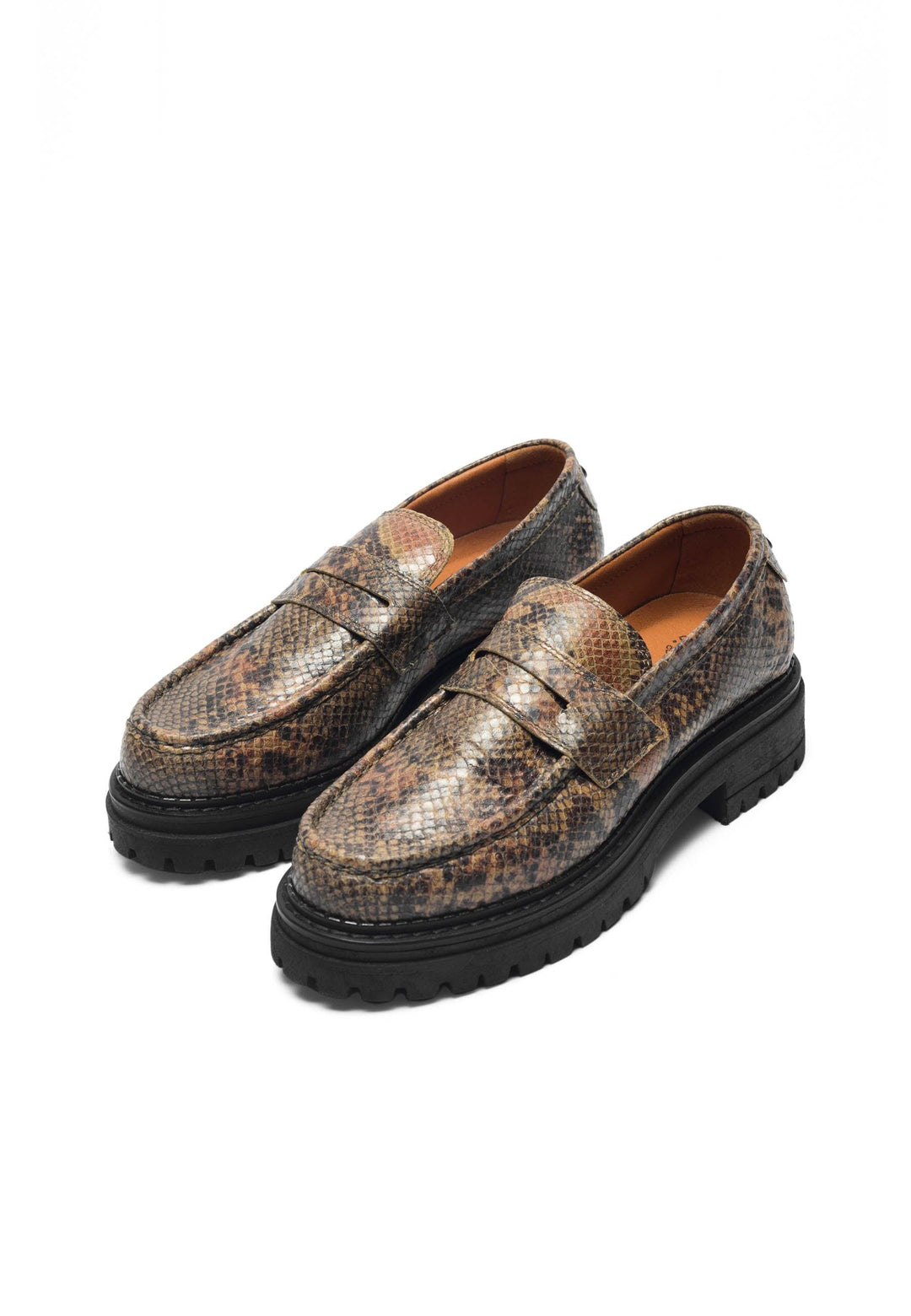 CASHANNAH Loafer Snake Leather - Ca'Shott Danmark