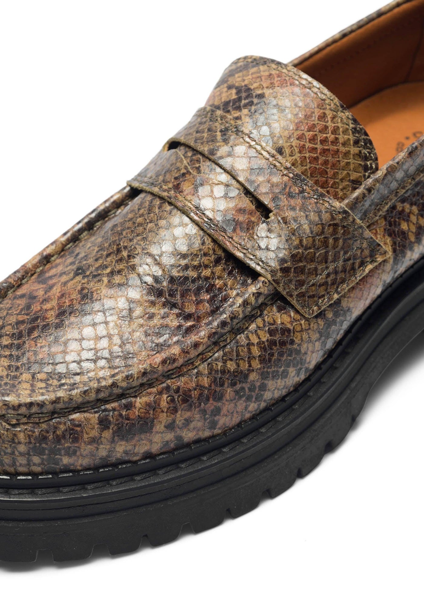 CASHANNAH Loafer Snake Leather - Ca'Shott Danmark