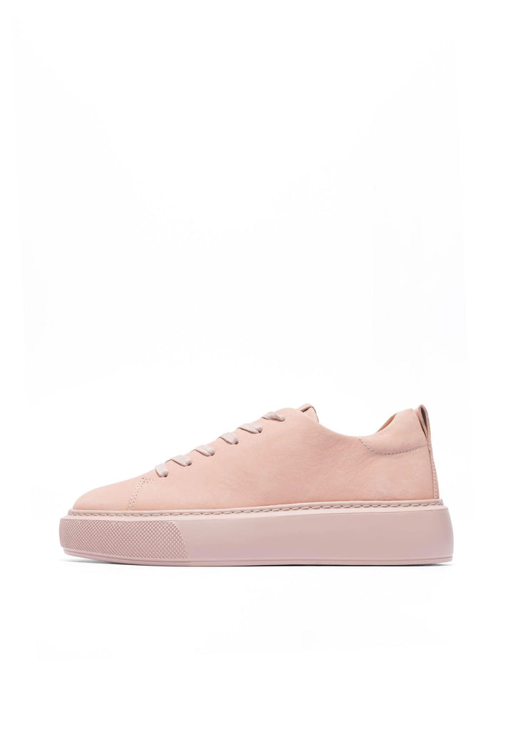 CASHOTT CASIDA Lace Shoe Nubuck Low Sneakers Light Rose