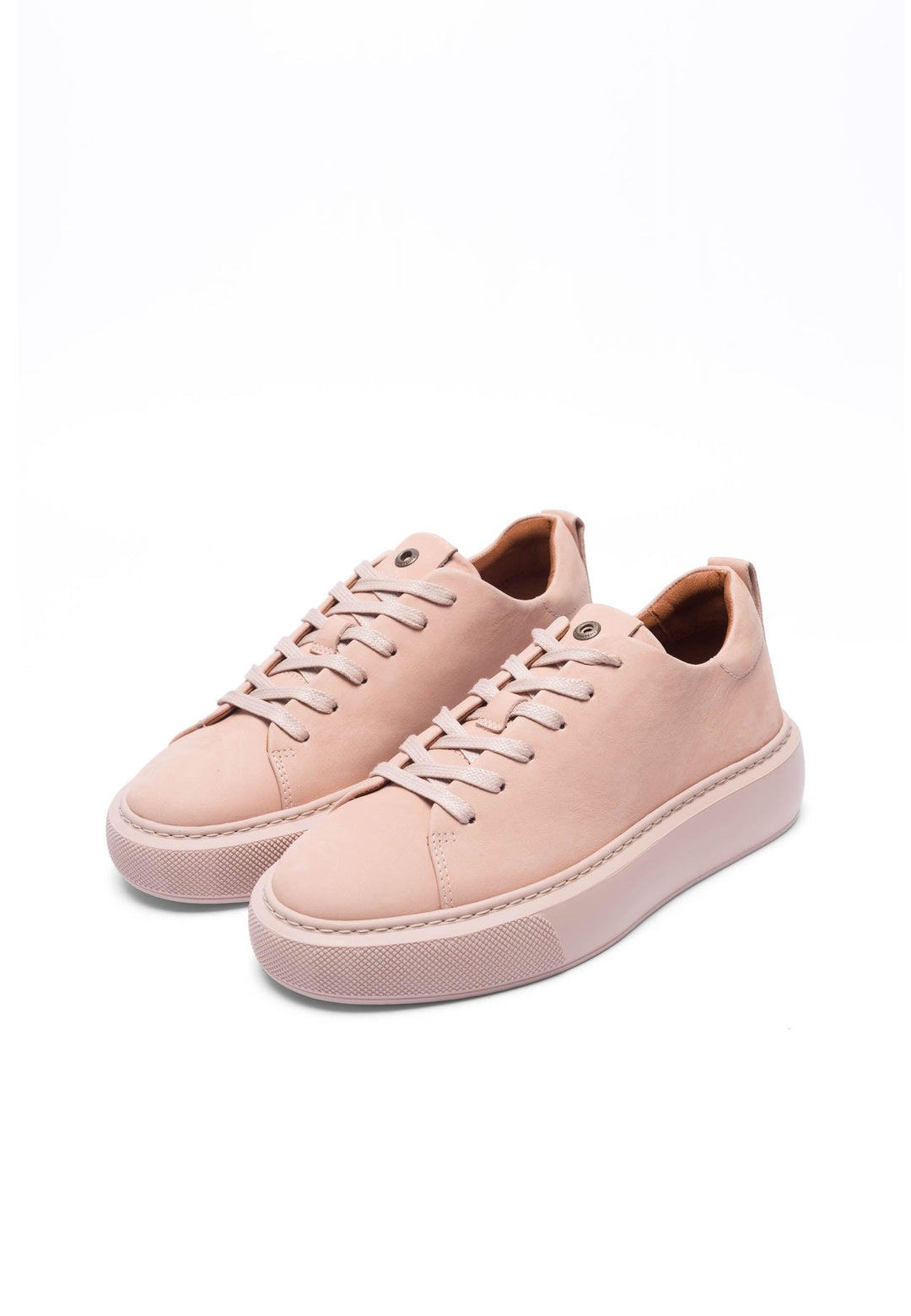 CASHOTT CASIDA Lace Shoe Nubuck Low Sneakers Light Rose