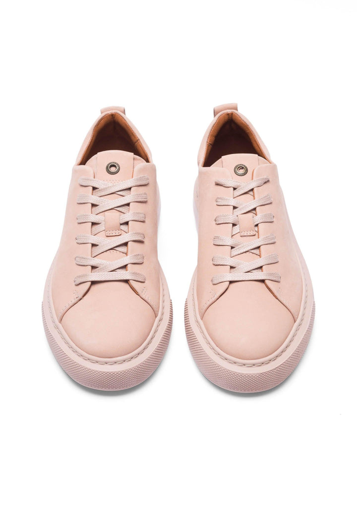 CASHOTT CASIDA Lace Shoe Nubuck Low Sneakers Light Rose