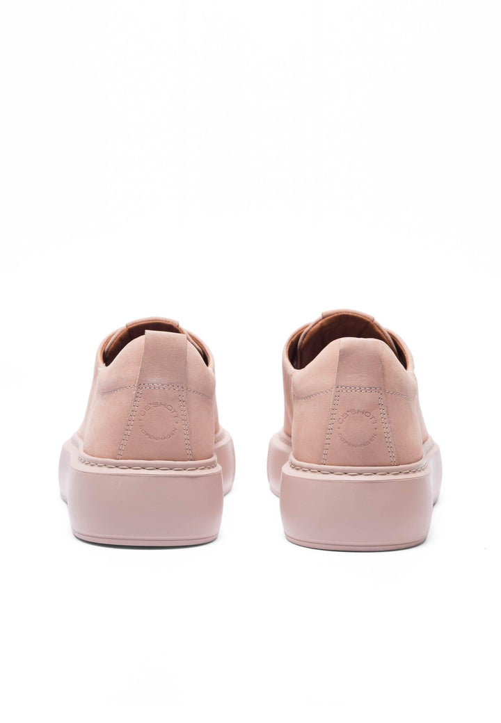 CASHOTT CASIDA Lace Shoe Nubuck Low Sneakers Light Rose