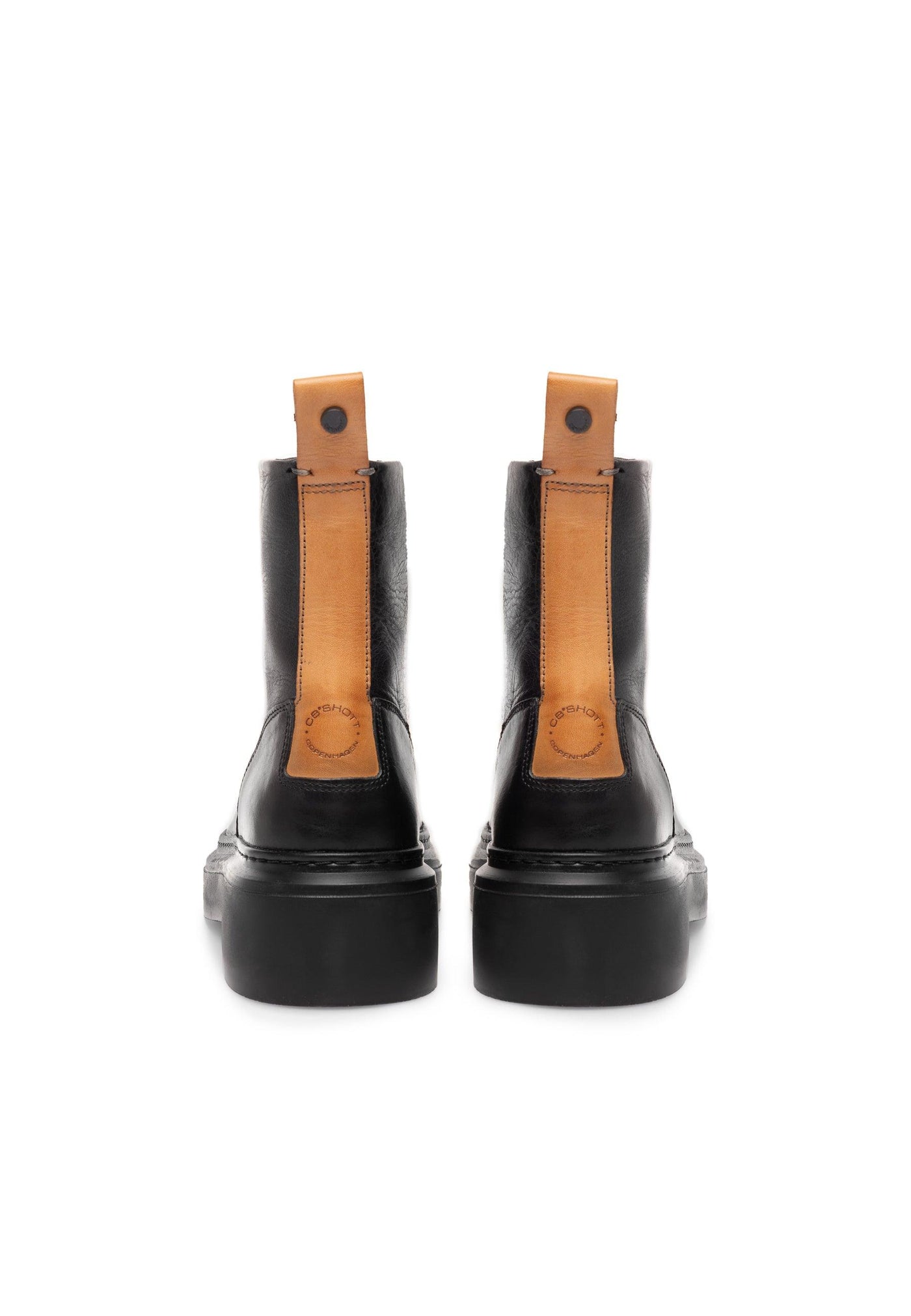 CASKAMMA Front Zipper Boot Leather Vegetable Tanned - Ca'Shott Danmark