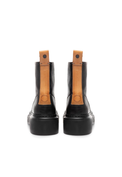 CASKAMMA Front Zipper Boot Leather Vegetable Tanned - Ca'Shott Danmark