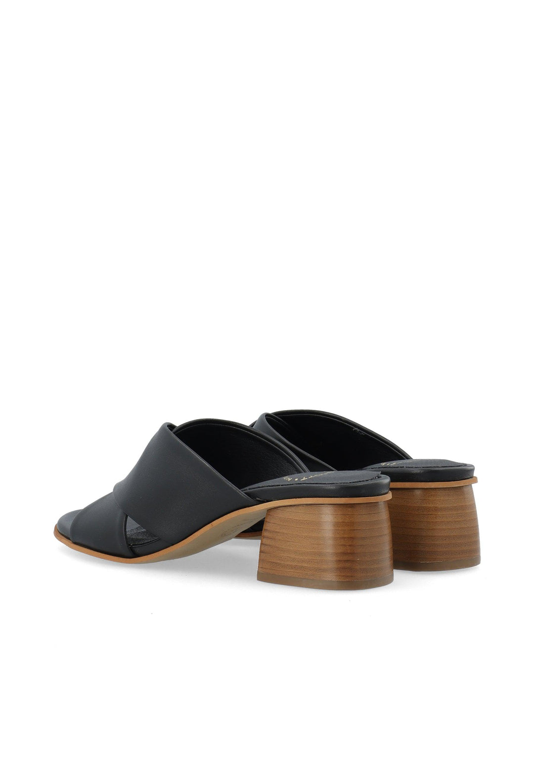 CASHOTT CASSTINA Slide Leather Slides Black