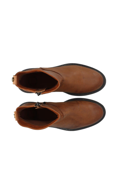 CASTINA Zip boot Leather - Ca'Shott Danmark
